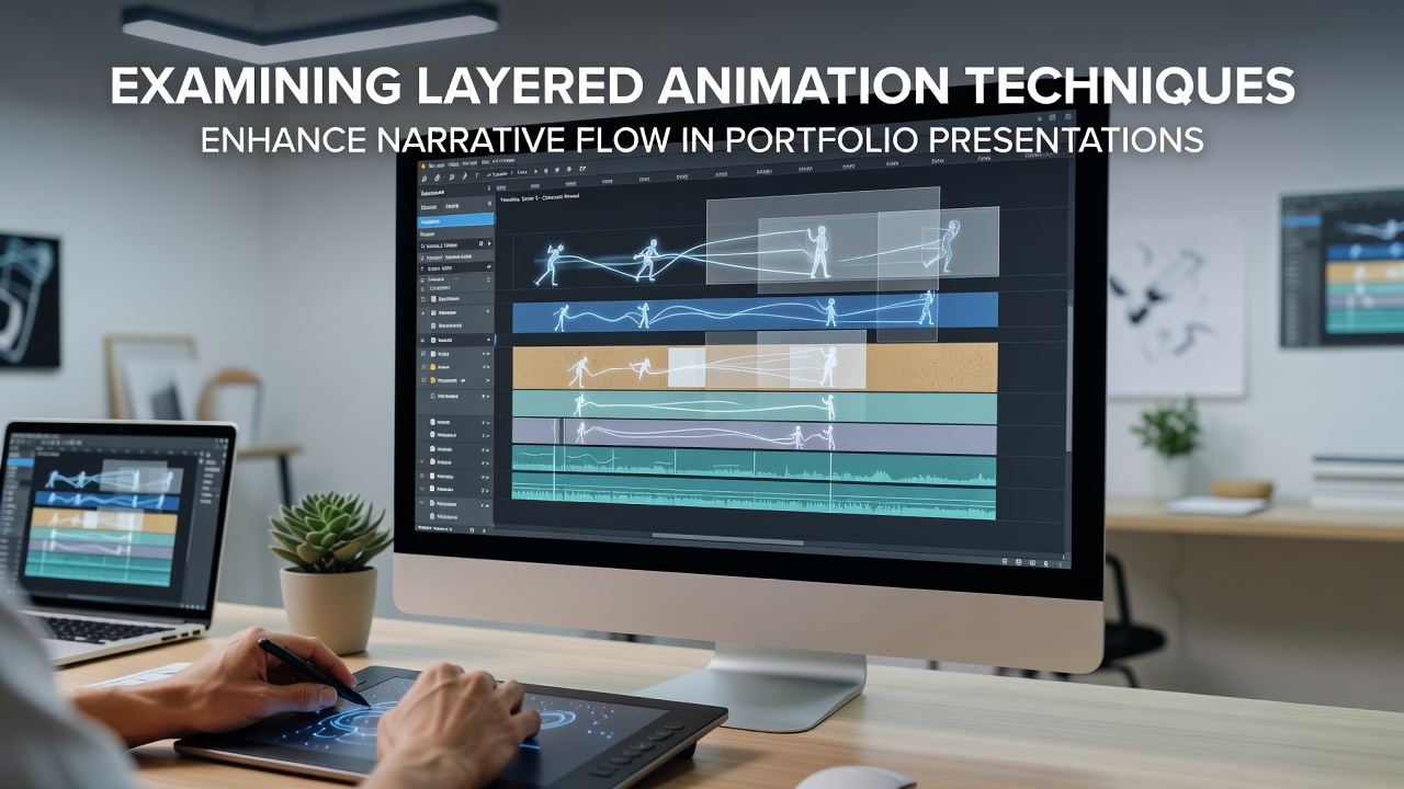 Examining How Layered Animation Techniques Enhance Narrative Flow in Portfolio Presentations